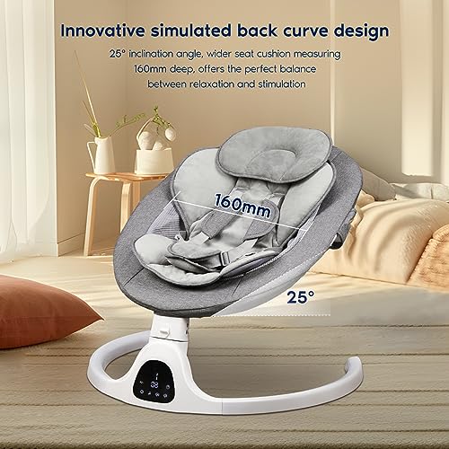 Adjustable Seat Baby Swing, 5 Swing Speeds