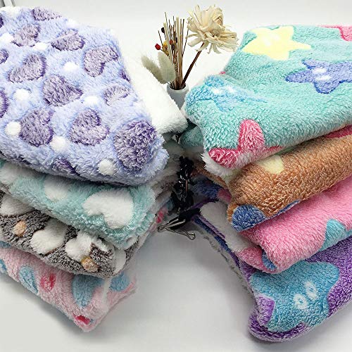 Small Pet Cage Hammock, Bunkbed Sugar Glider Hammock, Guinea Pig Cage Accessories Bedding, Warm Hammock for Parrot Ferret Squirrel Hamster Rat Playing Sleeping (Small, Coffee)