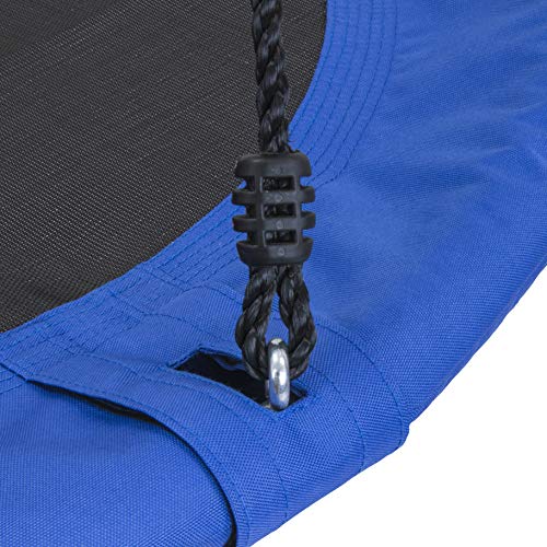 Sorbus Saucer Tree Swing in Multi-Color Rainbow  Kids Indoor/Outdoor Round Mat Swing  Great for Tree, Swing Set, Backyard, Playground, Playroom  Accessories Included (Round  40)