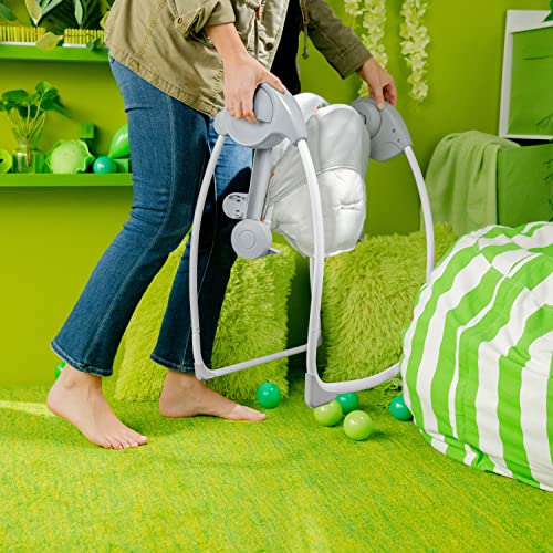 Portable Baby Swing with Music - Bright Starts Playful Paradise