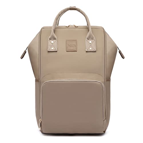 HaloVa Diaper Bag Multi-Function Waterproof Travel Backpack Nappy Bags for Baby Care, Large Capacity, Stylish and Durable, Gray