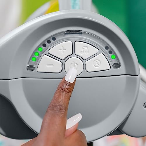 Portable Baby Swing with Music - Bright Starts Playful Paradise