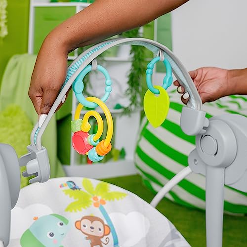 Portable Baby Swing with Music - Bright Starts Playful Paradise