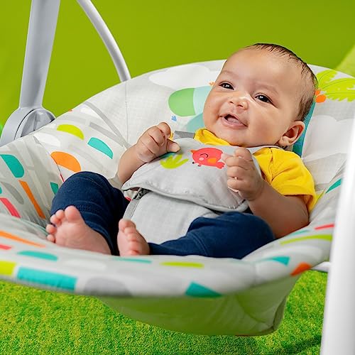 Portable Baby Swing with Music - Bright Starts Playful Paradise