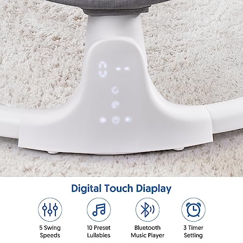Portable Bluetooth Baby Swing