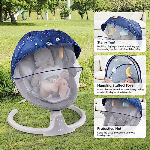 Portable Bluetooth Baby Swing