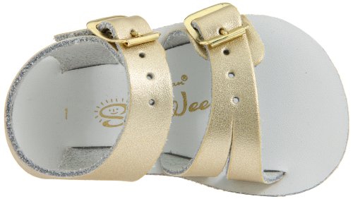 Salt Water Sandals by Hoy Shoe Sea Wees,Gold,3 M US Infant