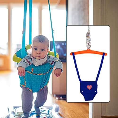 NULYUNZE Child Jumping Chair Bounce Swing, Door Jumping Chair Swing for Babies, Adjustable Jumper for Baby with Strap, Exerciser for Active Babies, Suitable for Indoor and Outdoor