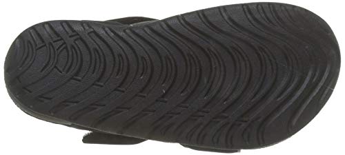 NIKE Toddler Sunray Protect 2 (TD) Black White, 7 Toddler