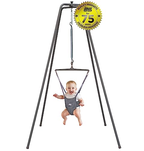 Jolly Jumper - The Original Baby Exerciser with Super Stand for Active Babies that Love to Jump and Have Fun