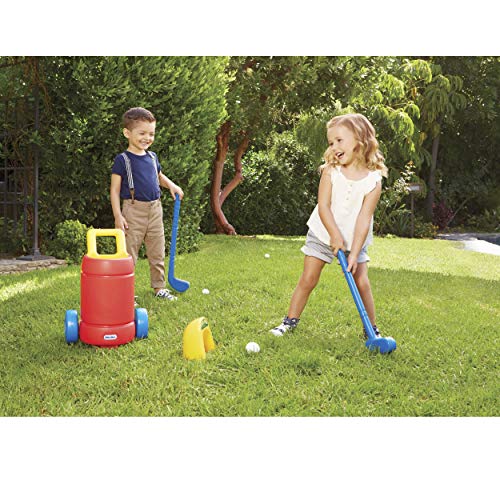 Little Tikes TotSports Easy Hit Golf Set + 3 balls + 2 clubs