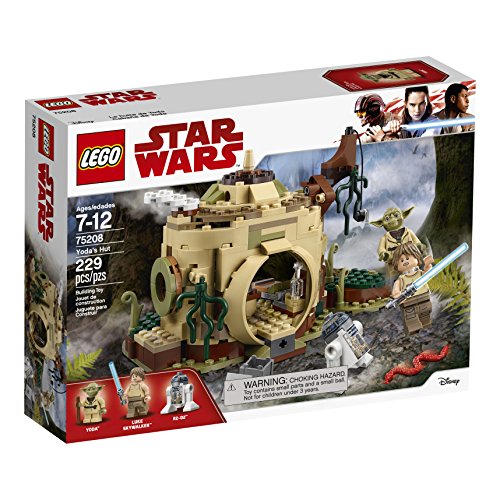 LEGO Star Wars: The Empire Strikes Back Yodas Hut 75208 Buildin g Kit (229 Pieces)