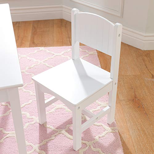 KidKraft Nantucket Table with Bench & 2 Chair Set - White