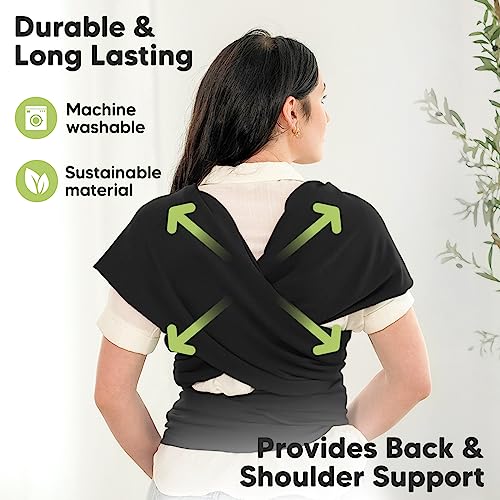 KeaBabies All-in-1 Baby Wrap Carrier
