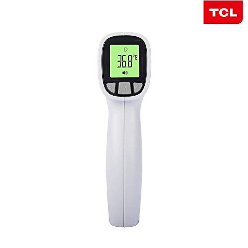 Jumper Non-Contact Infrared Thermometer, with Digital Readings in °C / °F, Fever Alert, Mute Function, Backlit LCD Screen& 20 Readings Stored