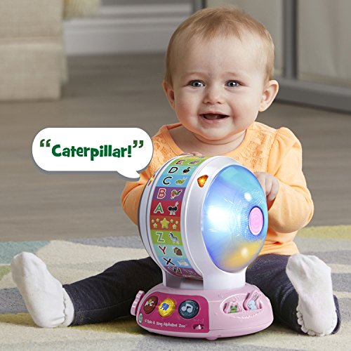 LeapFrog Spin and Sing Alphabet Zoo Amazon Exclusive, Pink