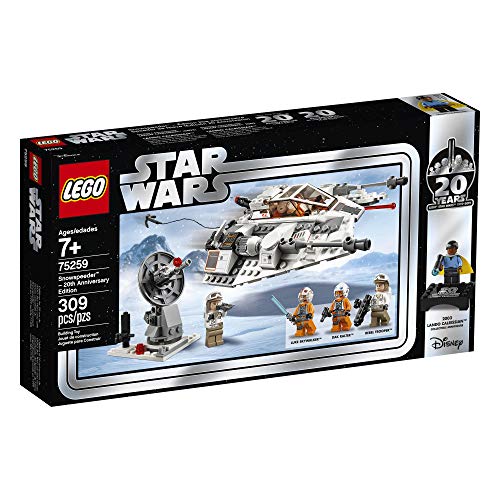 LEGO Star Wars: The Empire Strikes Back Snowspeeder  20th Anniversary Edition 75259 Building Kit (309 Pieces)