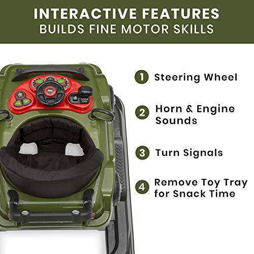 Jeep Classic Wrangler 3-in-1 Grow with Me Walker, Anniversary Green