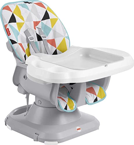 Fisher-Price SpaceSaver High Chair, Multicolor
