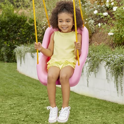 Little Tikes 2-in-1 Snug 'n Secure Swing, Pink