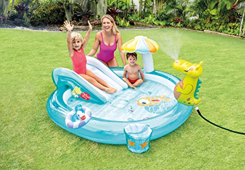 Intex Gator Inflatable Play Center, for Ages 2+