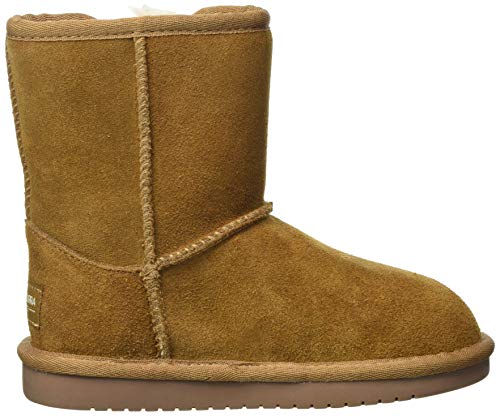 Koolaburra by UGG Girls' Victoria Short Boot Fashion, Chestnut, 09 Toddler US Toddler