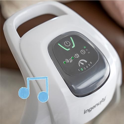 Compact Lightweight 6-Speed Baby Swing with Vibrations (Pink)