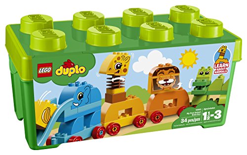 LEGO DUPLO My First Animal Brick Box 10863 Building Blocks (34 Pieces)