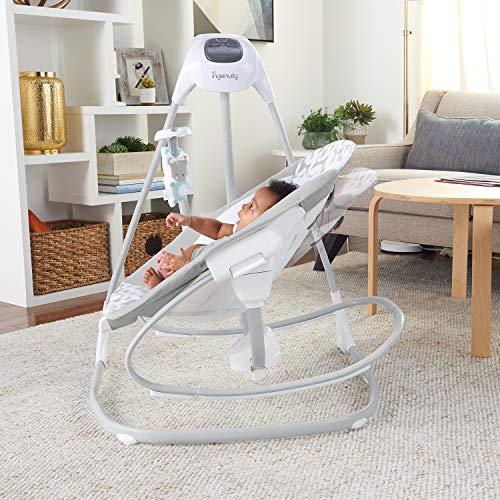 Ingenuity SimpleComfort Cradling Swing & Rocker