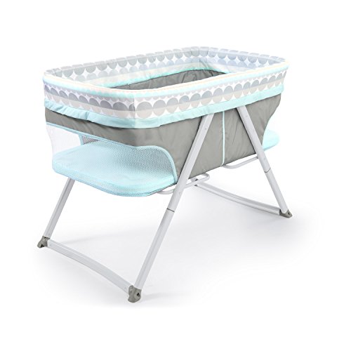 Ingenuity Foldaway Rocking Bassinet - Juniper - Portable Folding Rocking Bassinet