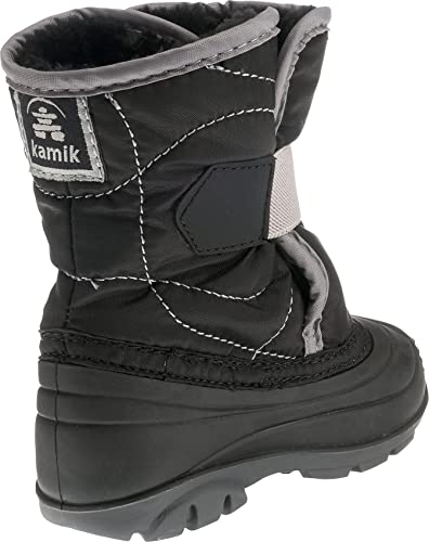 Kamik Baby SNOWBUG3 Snow Boot, Black, 7 Medium US Toddler