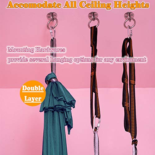 Indoor Therapy Sensory Swing for Kids with Mounting Hardware, Adjustable Snuggle Cuddle Hammock Lycra Swings Has Calming Effect On Child with Special Needs (Dark Green)