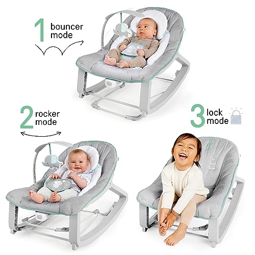 Ingenuity 3-in-1 Vibrating Baby Bouncer & Rocker