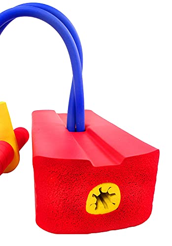 Kidoozie Foam Pogo Jumper  Fun and Safe Play  Encourages an Active Lifestyle  Makes Squeaky Sounds, 250 Pound Capacity