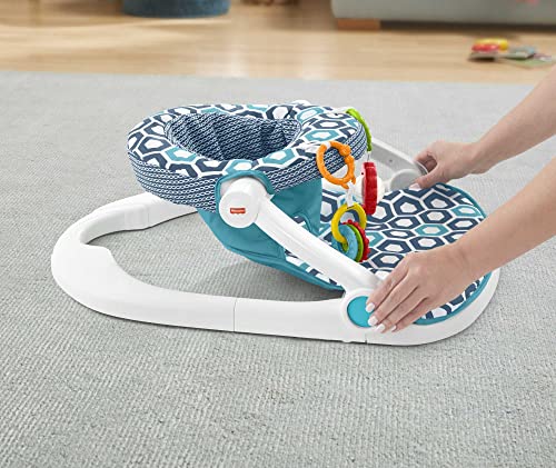 Fisher-Price Sit-Me-Up Floor Seat [Amazon Exclusive], Honeycomb (FKD95)