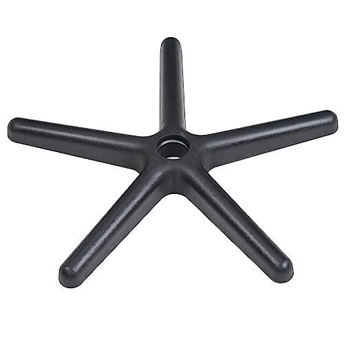 Master Massage Deluxe Glider Rolling Stool, Larger Seat Better Wheels with Grab Bar, Black