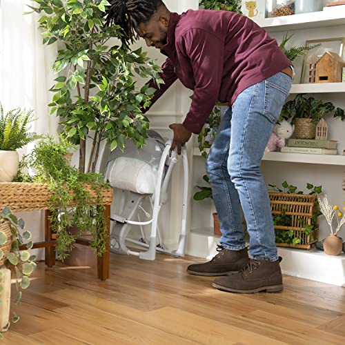 Ingenuity 2-in-1 Compact Portable Baby Swing - Vibrations, Nature Sounds