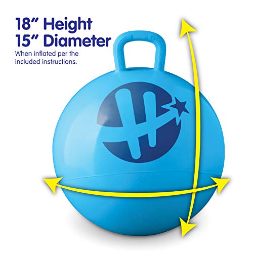 Hedstrom Disney Princess Hopper Ball, Hop Ball for Kids, 15 Inch