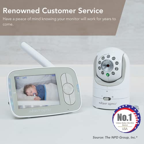 Infant Optics DXR-8 Video Baby Monitor with Interchangeable Optical Lens
