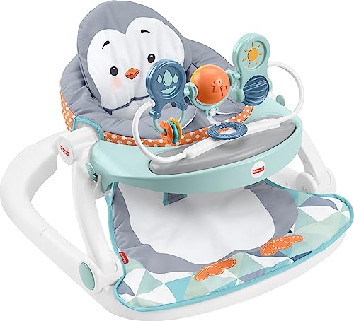 Fisher-Price Sit-Me-Up Floor Seat with Tray - Penguin Island