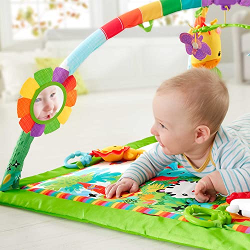 Fisher-Price Rainforest Music & Lights Deluxe Gym [Amazon Exclusive]
