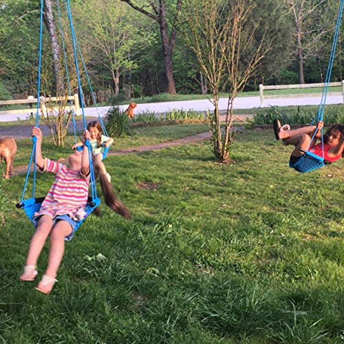 Hi-Na Kids Swing Seats Indoor Hand-Made Kids Swing with Adjustable Rope Outdoor Swing Seat Tree Swing Seat for Kids for Backyard Swing Seat for Kids for Playground Child Swing for Outside