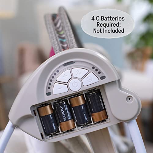 Ingenuity Cozy Kingdom Portable Swing