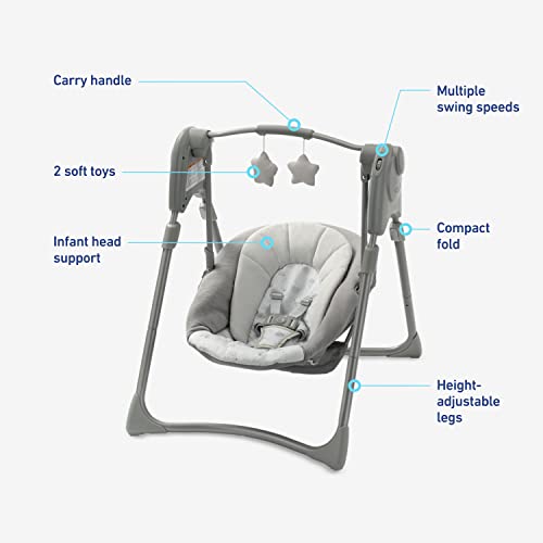 Graco® Compact Baby Swing - Reign