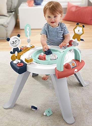 Fisher-Price 3-in-1 Spin and Sort Activity Center - Happy Dots, Infant to Toddler Toy