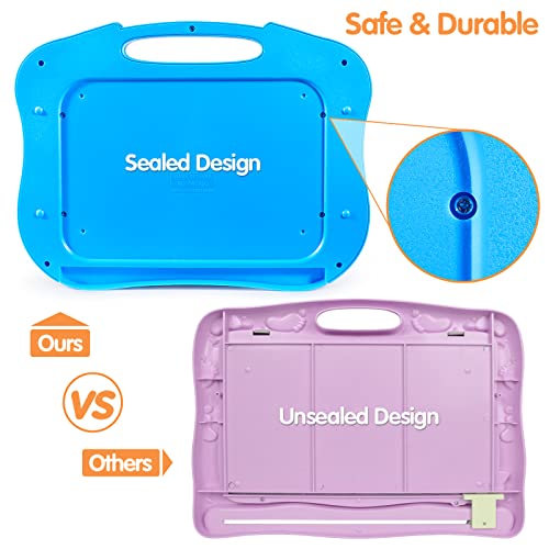 FLY2SKY Magnetic Drawing Board Kids Magna Doodle Board Travel Size Toddler Toys Sketch Writing Colorful Erasable Sketching Pad Holiday Birthday Gifts Girl Boy Educational Learning Toy