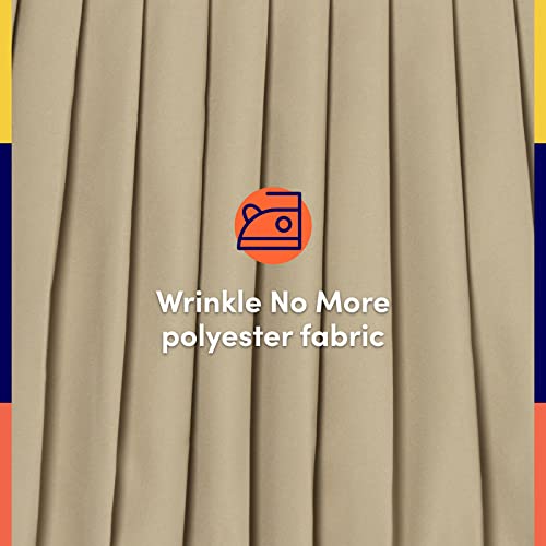 French Toast Girls' Pleated Skirt, Khaki, 4,Little Girls