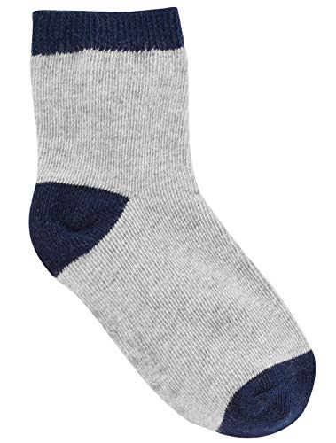 Simple Joys by Carter's Baby Boys' 12-Pack Sock Crew, Gray, White, 12-24 Months
