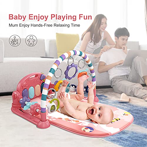 Baby Gym Play Mat with Infant Toys