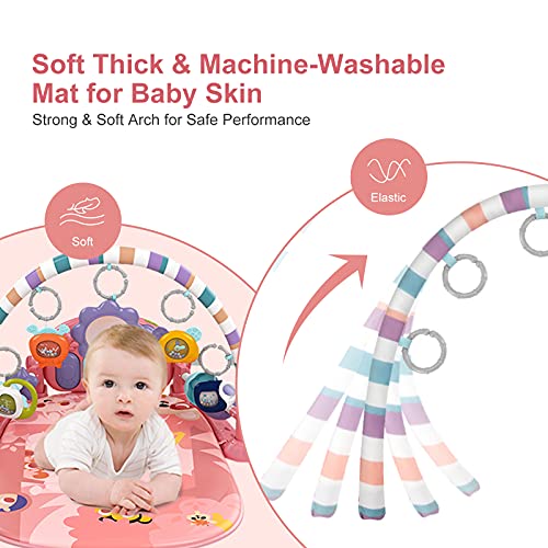 Baby Gym Play Mat with Infant Toys